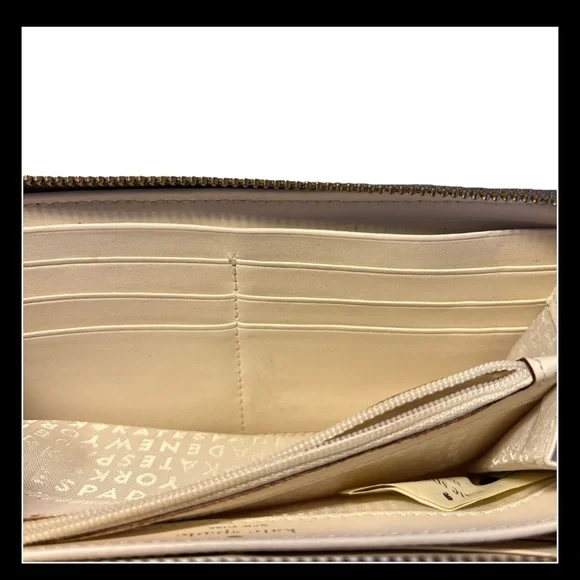 Kate Spade Laurel Way Neda Saffiano leather Wallet in Thunder CL - Picture 7 of 7